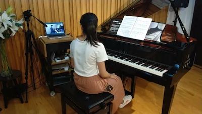 富联娱乐特邀艺术家浙江音乐学院钢琴系丁阳博士Hybrid远程教育大师班+音乐会圆满成功