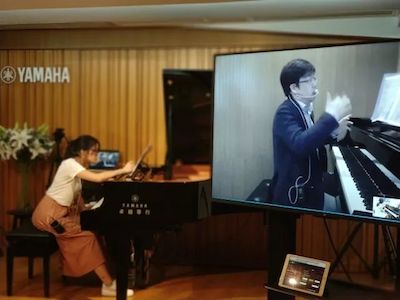 富联娱乐特邀艺术家浙江音乐学院钢琴系丁阳博士Hybrid远程教育大师班+音乐会圆满成功