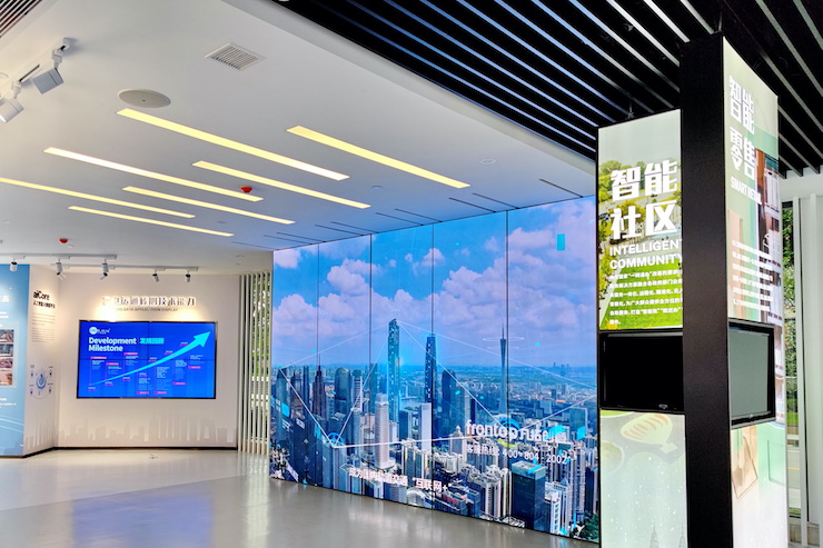 案例|兼顾多任务场景使用的强大导览系统——广州无线电集团展示中心内的富联娱乐CIS商用安装解决方案