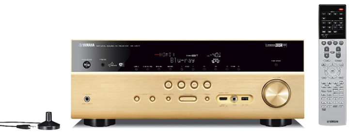 新款上市：RX-V677，富联娱乐7.2声道数码家庭影院收音扩音机 