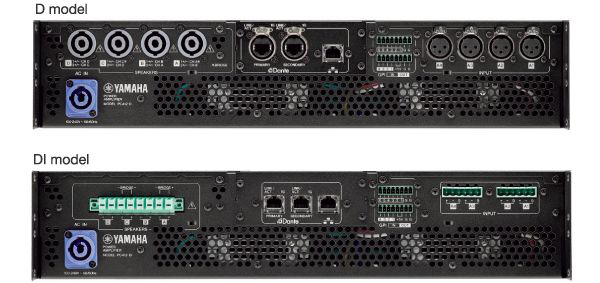 新型网络功放PC系列D/DI型号：通过集成强大的矩阵功能和Dante连接方式，提供高灵活性和可扩展性